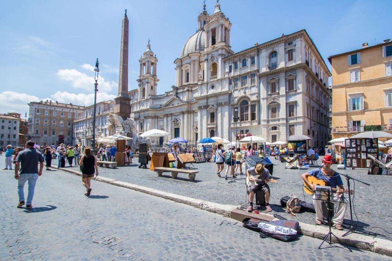 Sunny Apartment Navona Square Rom Exterior foto