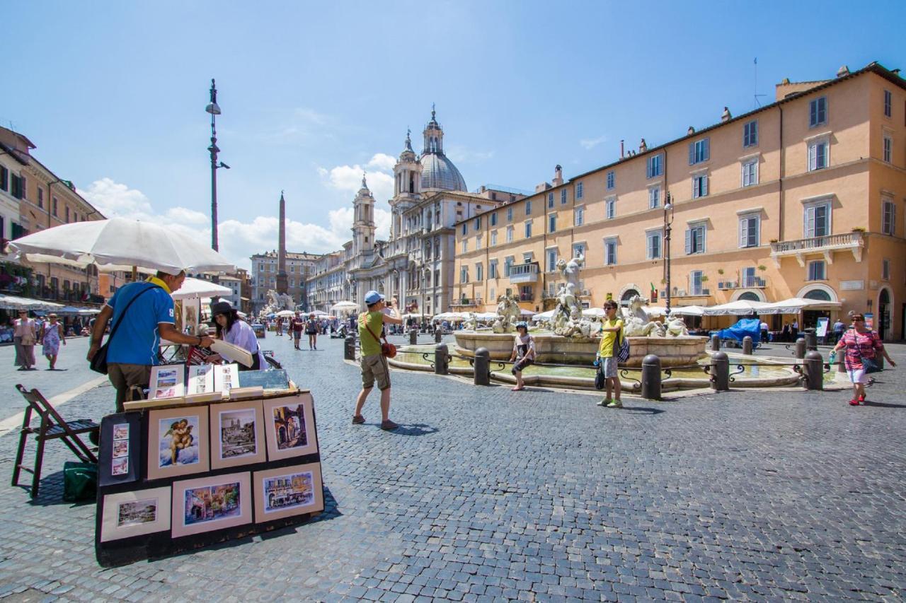 Sunny Apartment Navona Square Rom Exterior foto